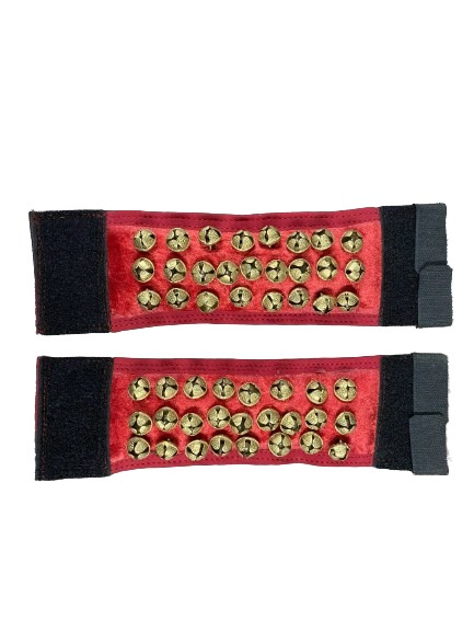 Legato Ghungroo Premium Velvet 25-25 pair belt Velcro