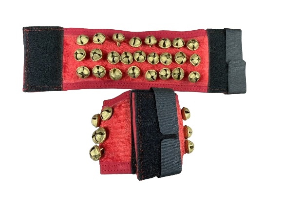 Legato Ghungroo Premium Velvet 25-25 pair belt Velcro