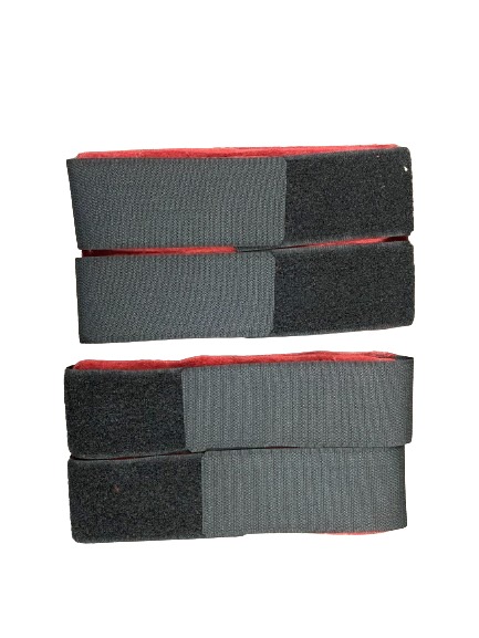 Legato Ghungroo Velvet 50-50 pair belt Velcro